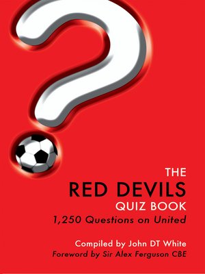 cover image of The Red Devils Quiz Book